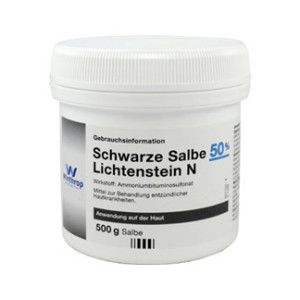 Schwarze Salbe 50% Lichtenstein N