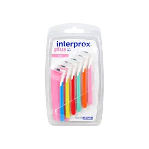 Interprox Plus Mix Interdentalbürstchen farblich sortiert