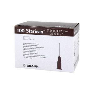 Sterican Insulin Einmalkanüle 26 G x 1/2 0,45 x 12 mm