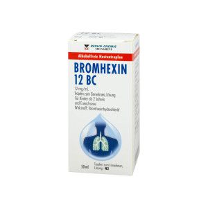 Bromhexin 12 BC Tropfen zum Einnehmen