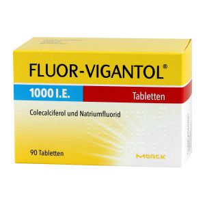 Fluor-Vigantol 1000 I.E. Tabletten