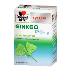 Doppelherz Ginkgo 120 mg System Filmtabletten