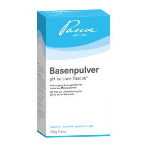 Basenpulver pH balance Pascoe