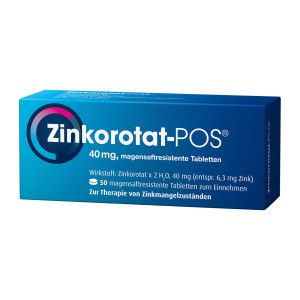 Zinkorotat-POS Magensaftresistente Tabletten