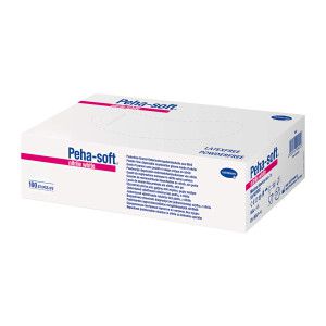 Peha-Soft Nitrile White Untersuchungshandschuhe S