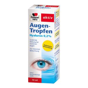 Doppelherz Augen-Tropfen Hyaluron 0,2%