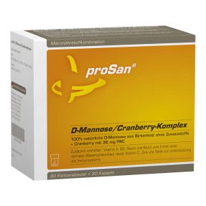 ProSan D-Mannose / Cranberry-Komplex Pulver + Kapseln