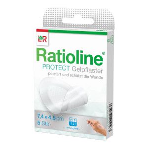 Ratioline PROTECT Gelpflaster 7,4 x 4,5 cm