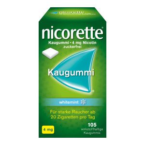 Nicorette Kaugummi whitemint 4 mg