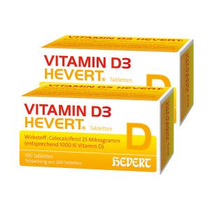 Vitamin D3 Hevert 1.000 I.E. Tabletten