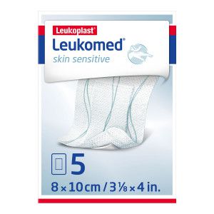Leukomed skin sensitive steril 10 x 8 cm