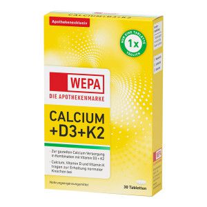 Wepa Calcium+D3+K2 Tabletten