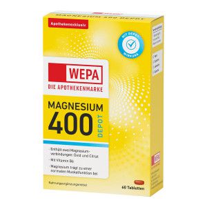 Wepa Magnesium 400 DEPOT+B6 Tabletten