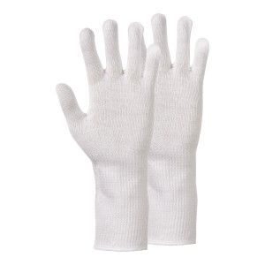 Handschuhe Baumwolle Gr.8 Überlänge