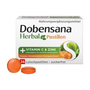 Dobensana Herbal Pastillen Propolis, Zitronenmelisse & Honig