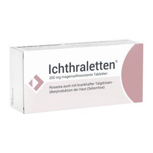 Ichthraletten 200 mg magensaftresistente Tabletten