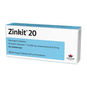 Zinkit 20 überzogene Tabletten