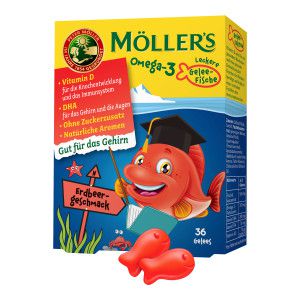 Möllers Omega-3 Gelee-Fische