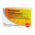 Pantoprazol Puren protect 20 mg magensaftres. Tabletten