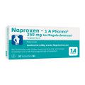 Naproxen 1A Pharma 250 mg bei Regelschmerzen Tabletten