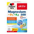 Doppelherz aktiv Magnesium 500 + D3 + K2 Depot-Tabletten