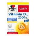 DOPPELHERZ Vitamin D3 2000 I.E. Tabletten