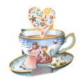 H&S Adventskalender Teezeit-Tasse Filterbeutel