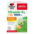 Doppelherz aktiv Vitamin K2 + Vitamin D3 1000 I.E. Tabletten