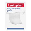 Leukoplast compress cotton gauze 10x10 cm