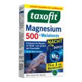 Taxofit Magnesium 500 Nacht + Melatonin Depot-Tabletten