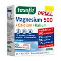 Taxofit Magnesium 500+Calcium+Kalium Direkt-Granulat