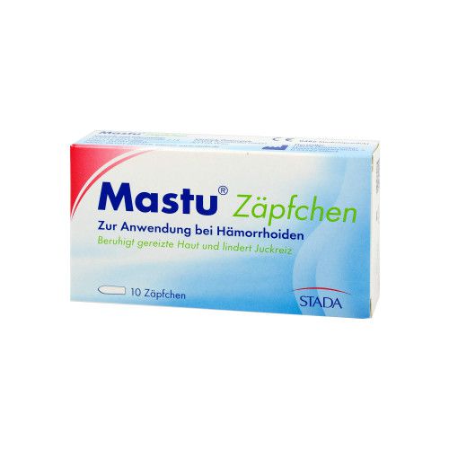 Mastu Zäpfchen 10 St - Hämorrhoiden - Magen, Darm & Verdauung - claras