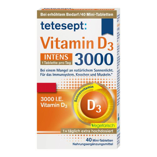 Tetesept Vitamin D3 3.000 Intens Tabletten